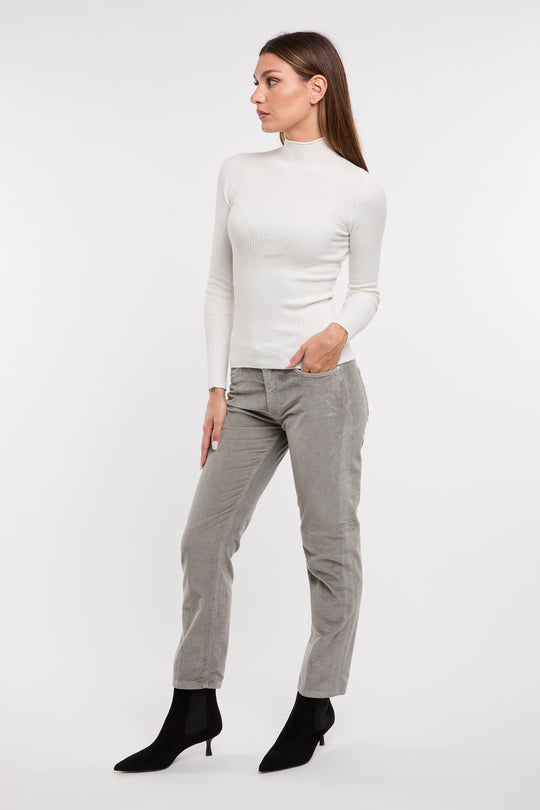 Nine in the Morning Pantaloni Mod.Embrace Velluto 6289