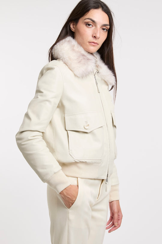 Myskin Bomber in pelle 6456