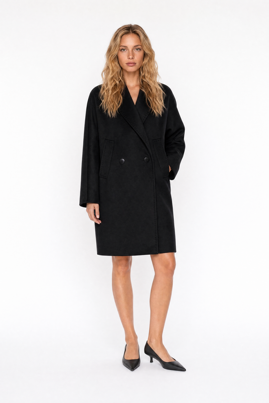MaxMara Cappotto Doppiopetto in Lana 2101