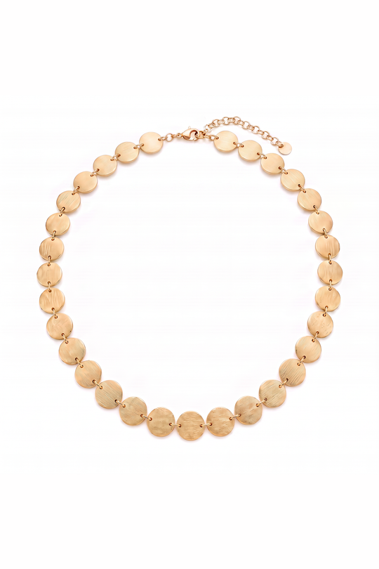 Alevà Bijoux Jewels Collana Chips Oro Satinato 2513
