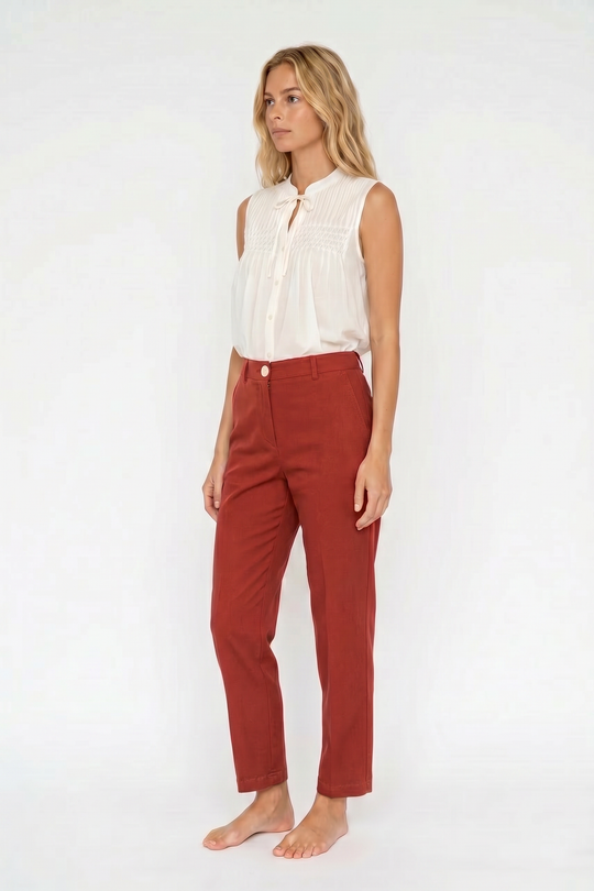 Nice Things Pantaloni In Cotone 1403