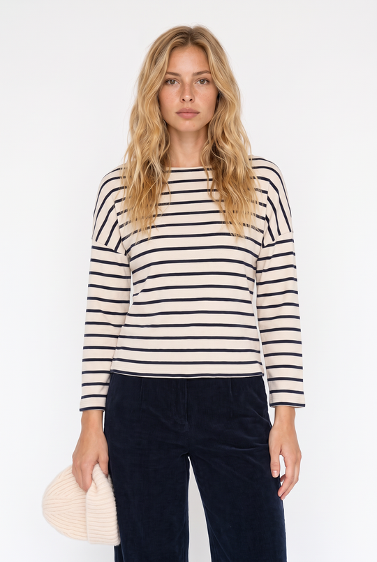 Nice Things Maglia A Righe 2474