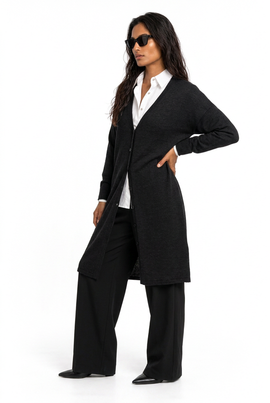 DARUMA Cardigan Lungo 2360