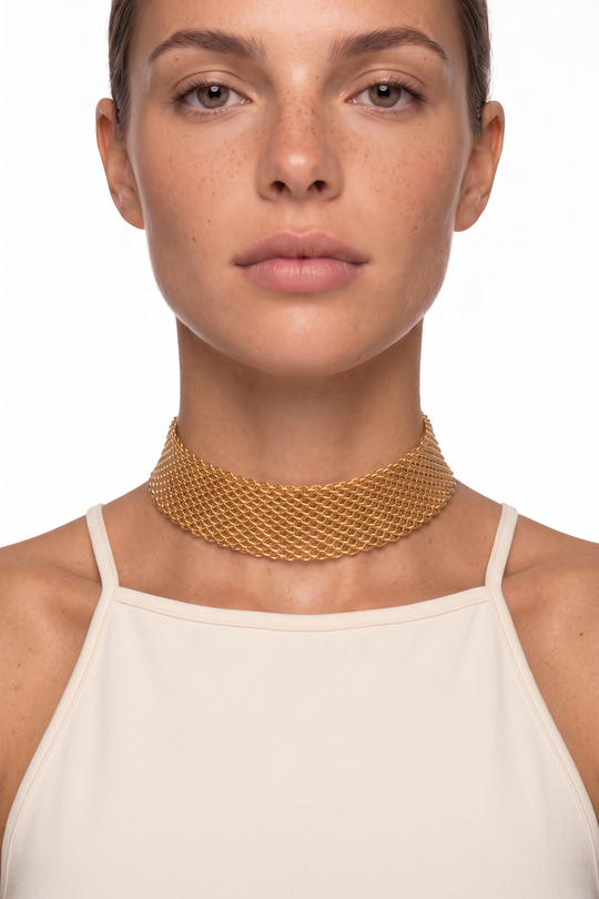 Alevà Bijoux Jewels Choker Milano Oro Satinato 2506