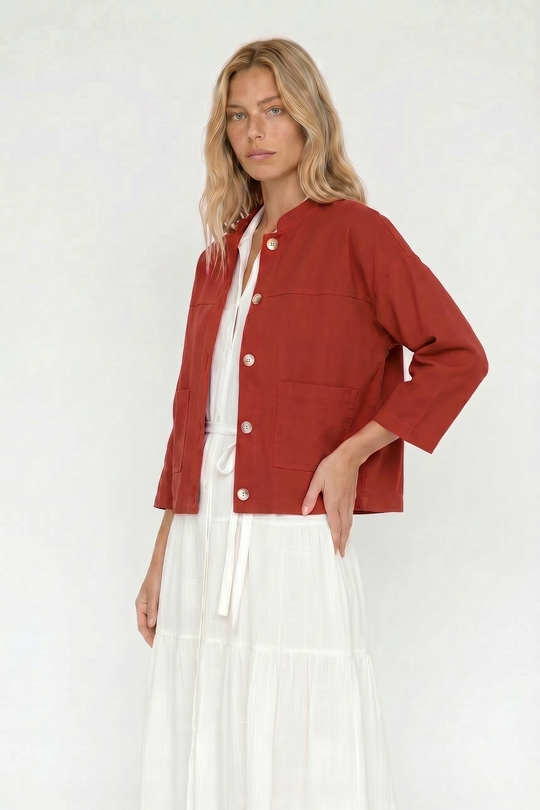 Nice Things Giacca Tencel 1401