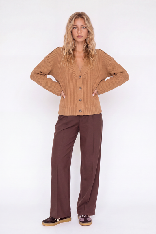 Dondup Cardigan In Lana 2190A