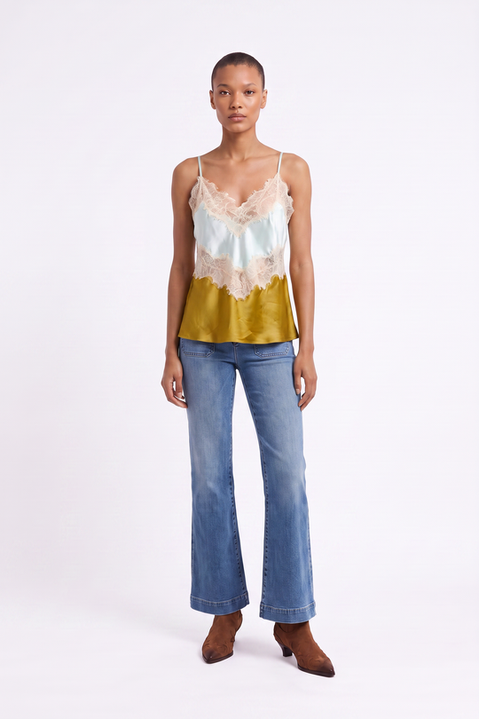 MES DEMOISELLES  Top Bicolor 2385