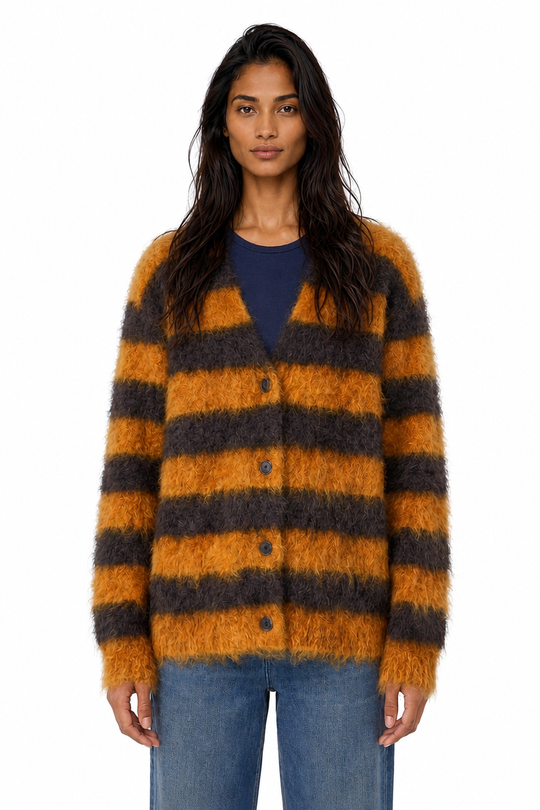 Solotre Maglia Cardigan Misto Mohair 2311