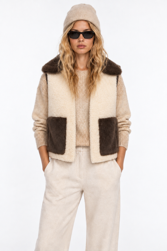 NINA MARS Ecofur Gilet 2662