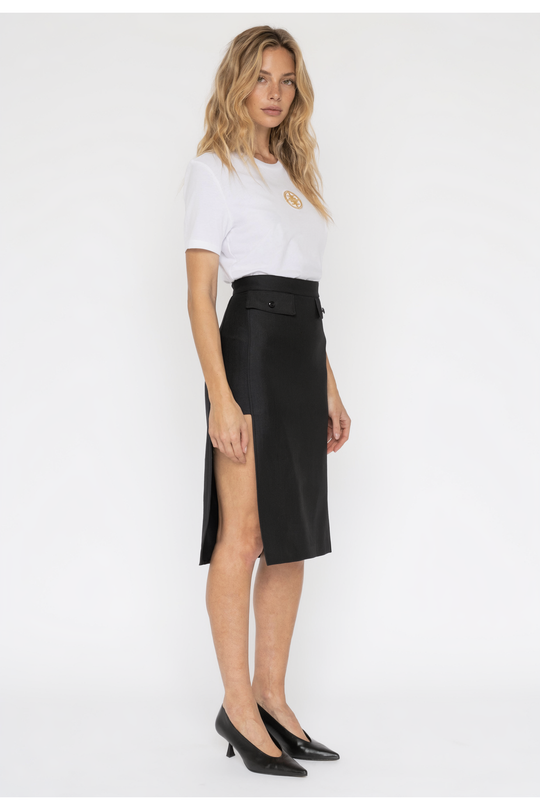 Elisabetta Franchi Gonna con Pannelli 2140