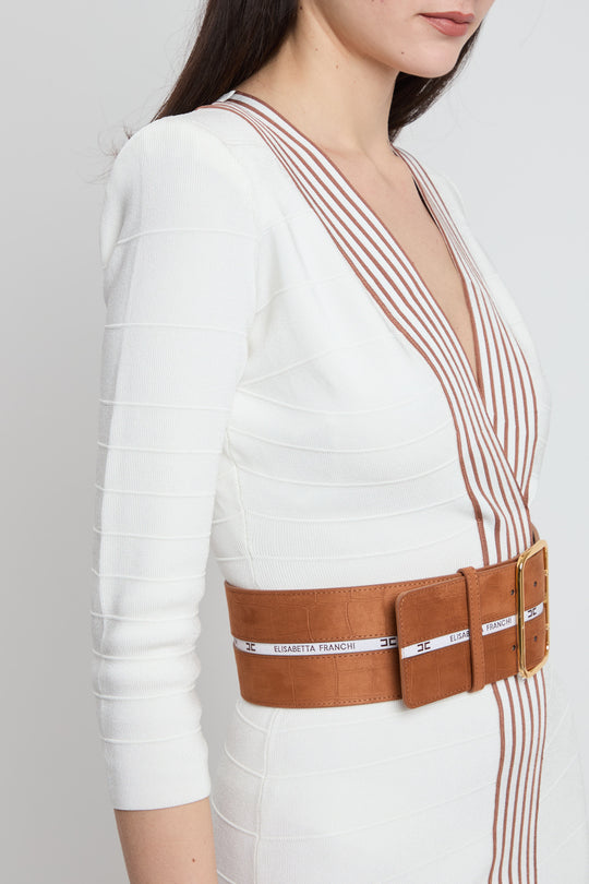 Elisabetta Franchi Abito con Cintura 1032