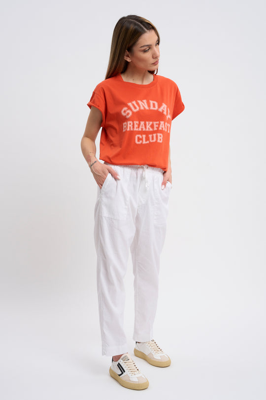 Mason's Pantaloni in Lino/Cotone 1429