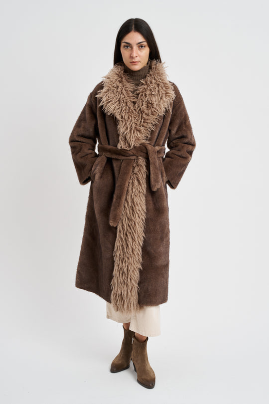 Bushwick NY Pelliccia Eco Reversibile 9004