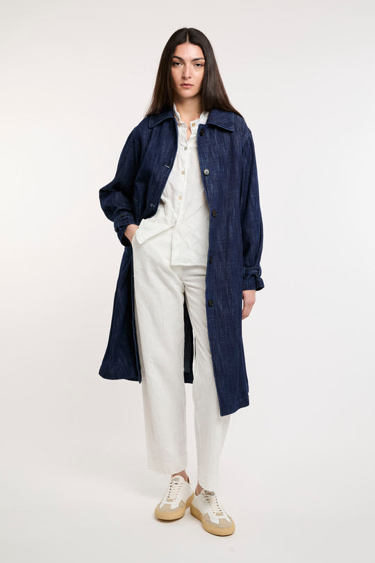 Roy Roger's Trench in Denim 7151