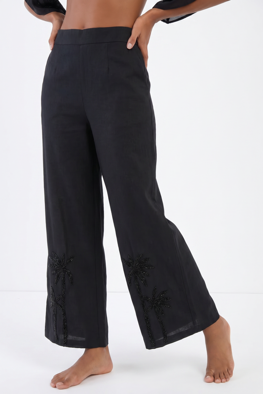 LOLA CASADEMUNT Pantalone con Ricami 1216