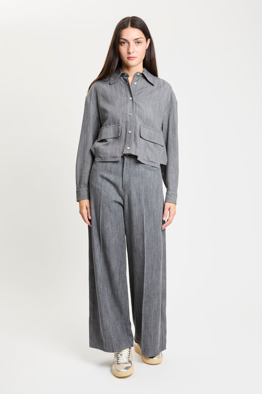 Bushwick NY Pantaloni Palazzo 8229