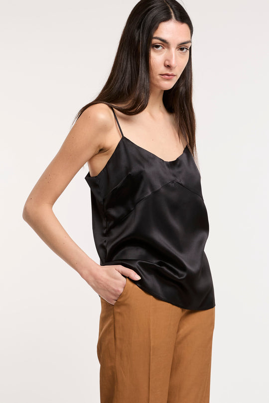 Solotre Top in Seta 7236