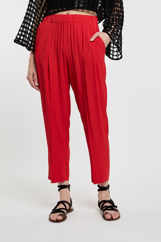 Semicouture Pantalone Fluido dritto 5027