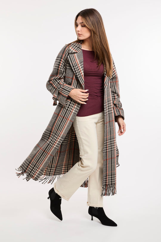 MaxMara Cappotto con Frange 6333