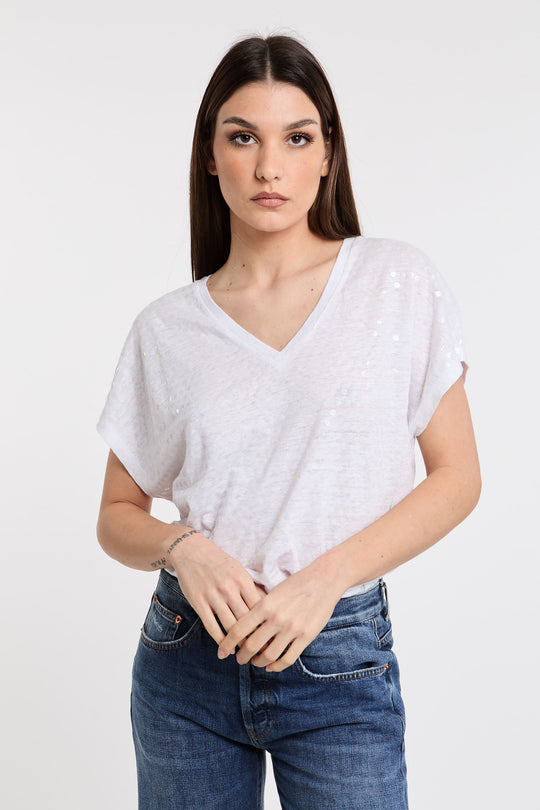 Kangra maglietta con Paillettes 5269