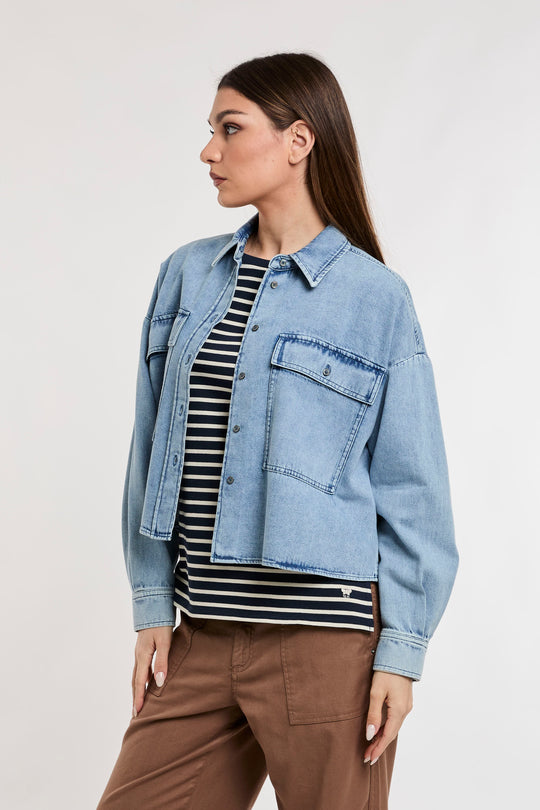 MaxMara Camicia Boxy Denim 7304