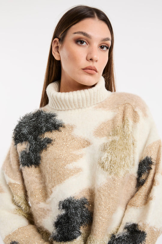 Semicouture Maglia Dolcevita 6090