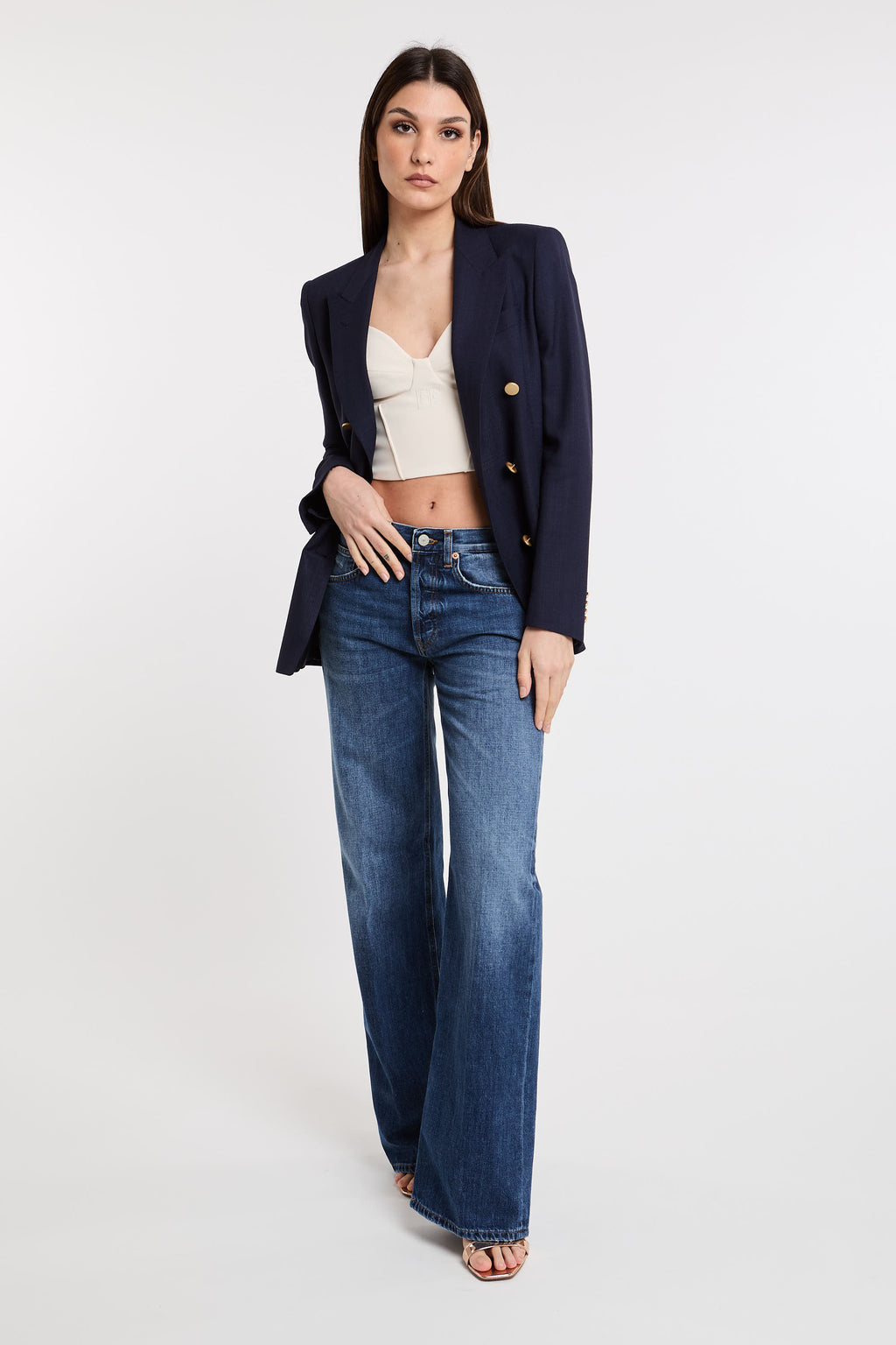 Tagliatore Giacca Doppiopetto Parigi 5561 Blu Donna » Miss Kiss