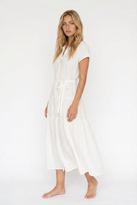 Nice Things Abito Goffrato 410