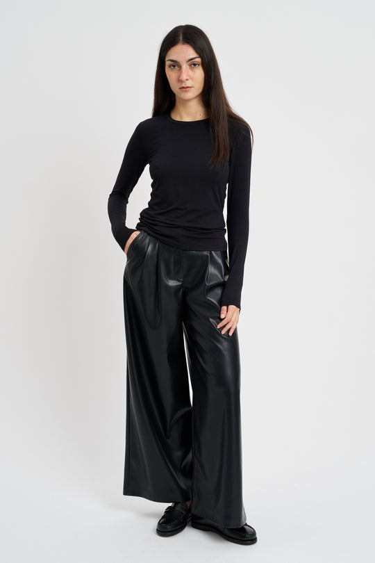 NINA MARS Pantaloni Ecopelle 8831