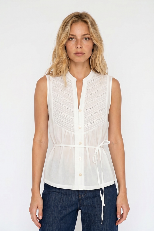 Nice Things Camicetta Smanicata 1391