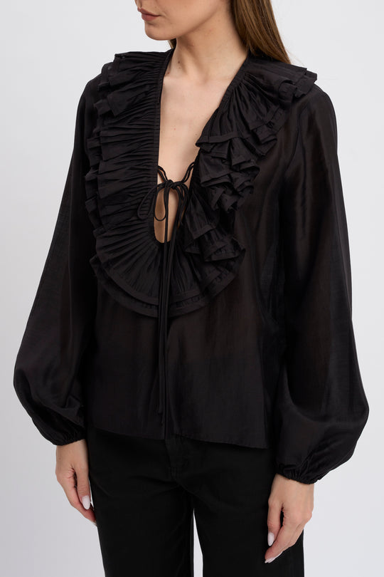 ELEH Blusa Maxy Rouches 1297