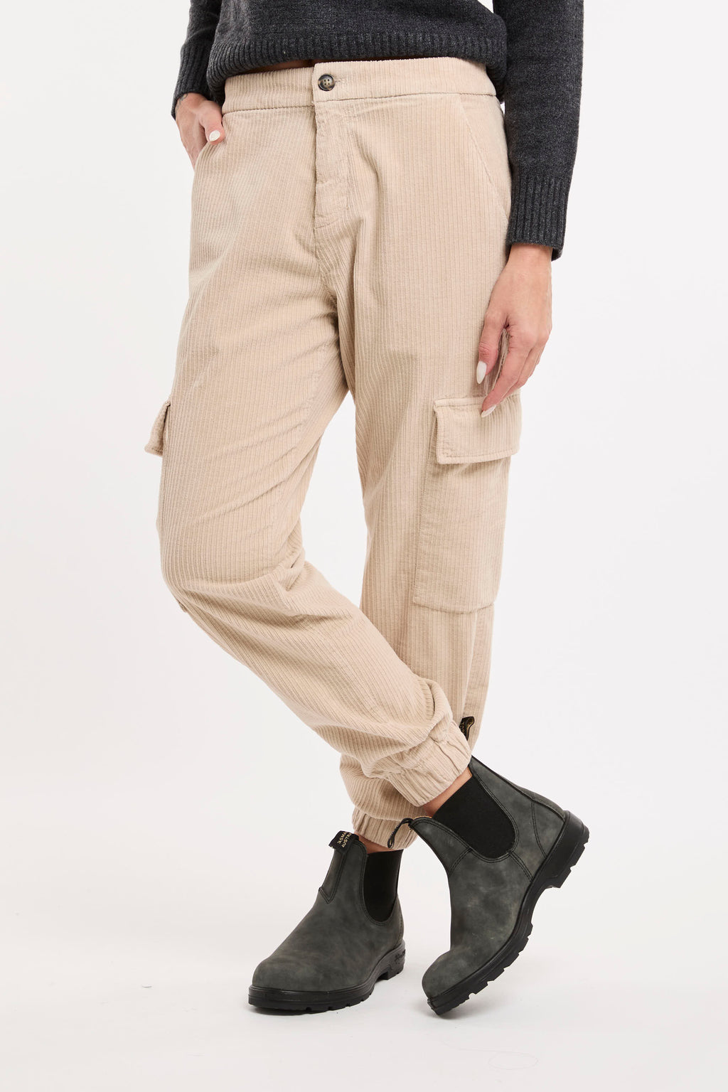 Mason's Cargo In Velluto 6281 Panna Donna » Miss Kiss Negozio