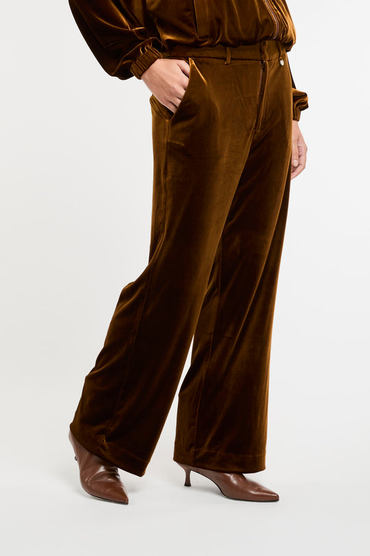 LOLA CASADEMUNT Pantaloni Velluto 8816