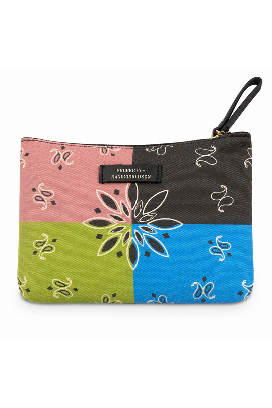 MANIKOMIO CLUTCH Medium .OLONA COTTON 1886