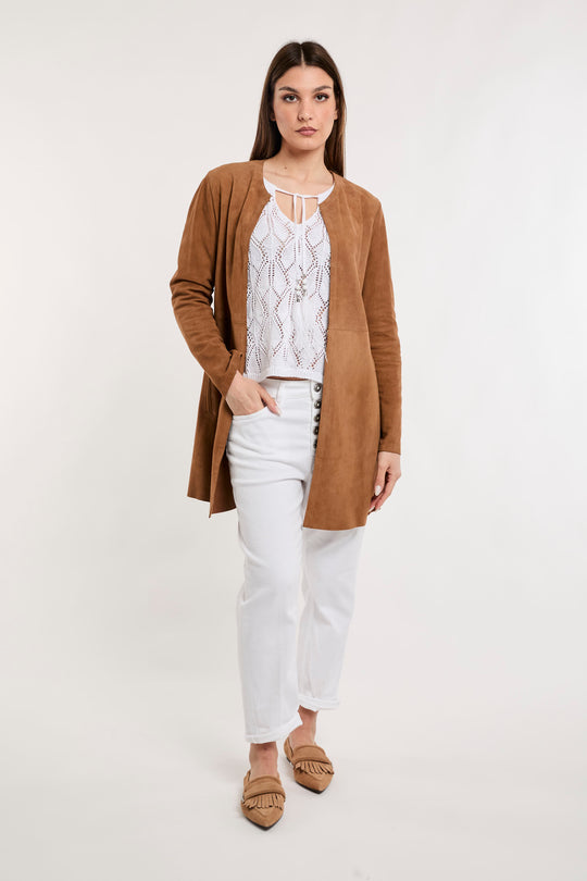 Myskin Spolverino in Camoscio 7378