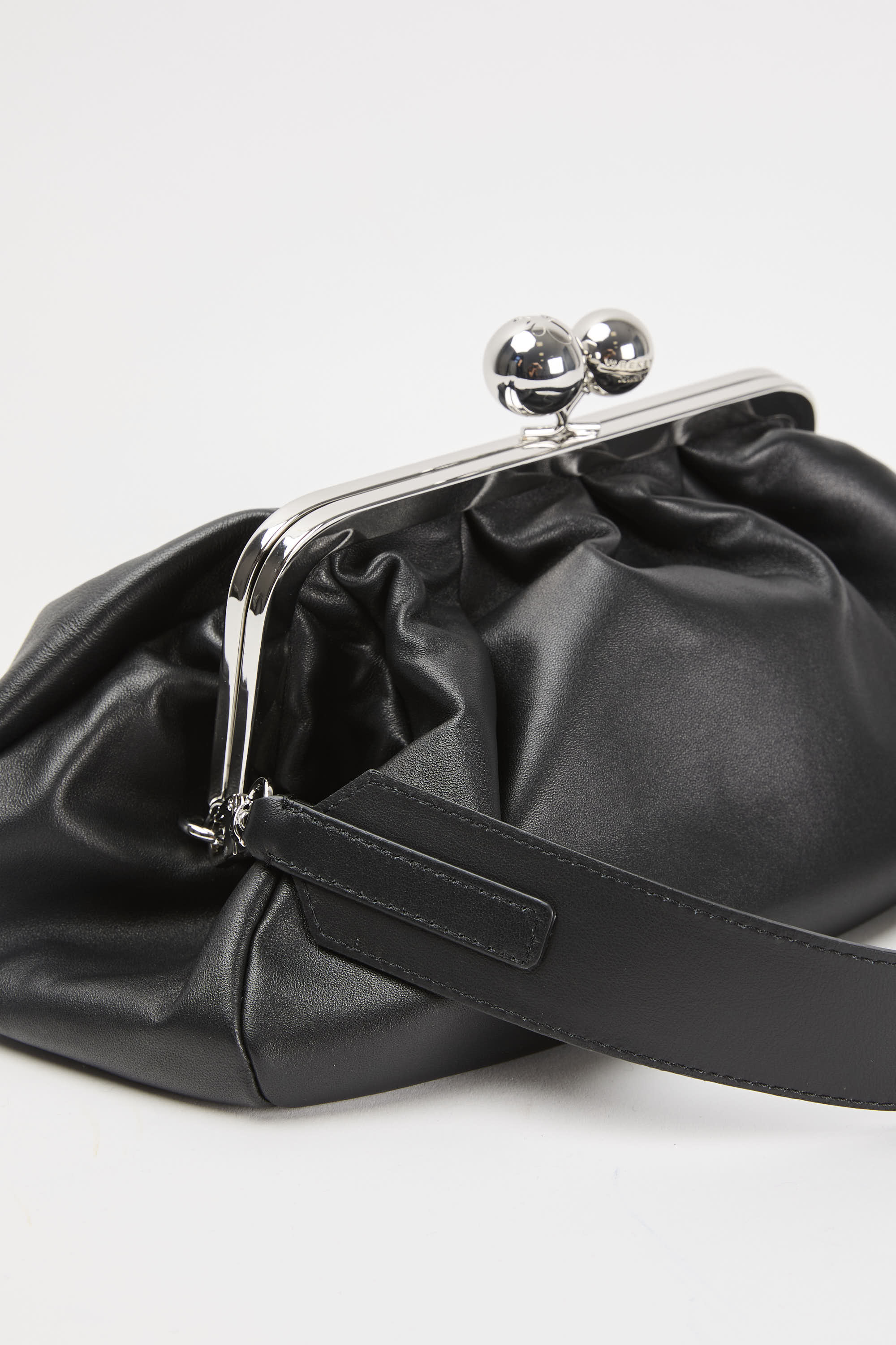 Maxmara Pasticcino Bag Medium Nappa 6348 Nero Donna » Miss Kiss