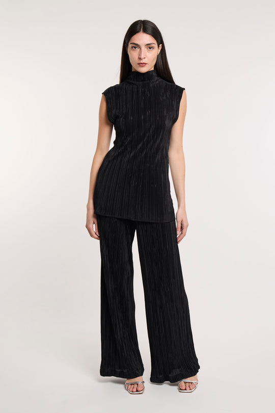 Solotre Pantaloni Plisse' 7235