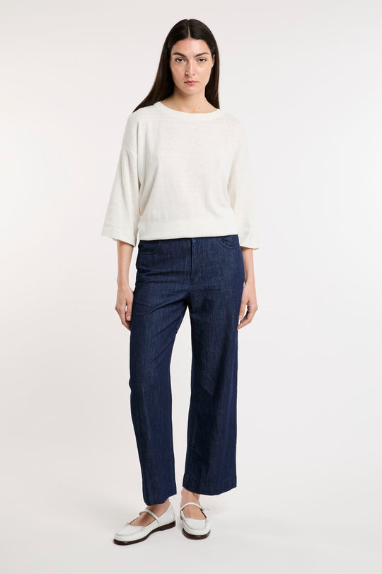 Nice Things Pantaloni in Denim 7520