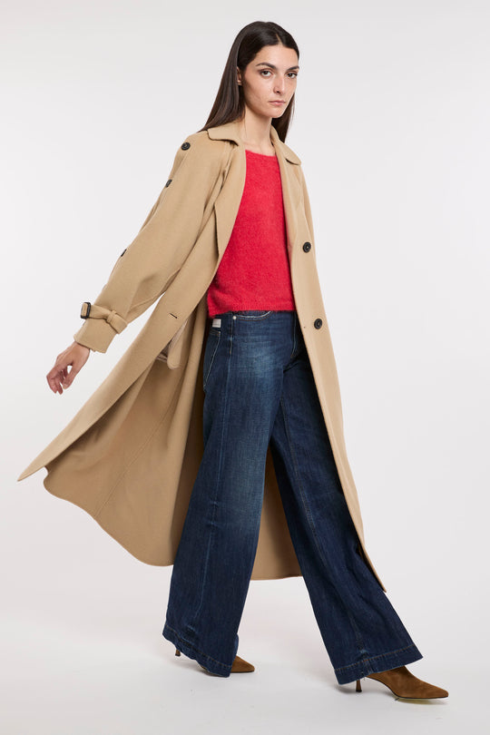 MaxMara Cappotto Trench in Lana 6320