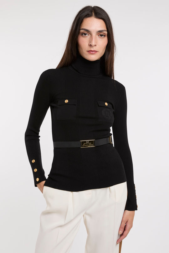 Elisabetta Franchi Maglia Dolcevita 6027