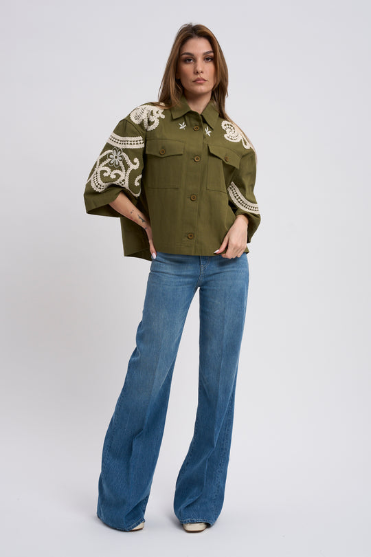 MaxMara Giacca Con Ricami 1653