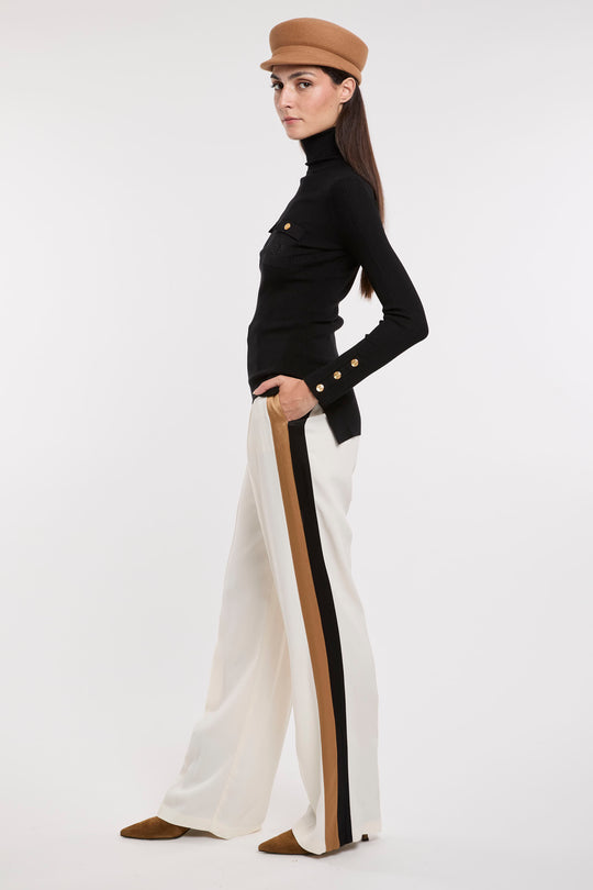 Elisabetta Franchi Pantaloni Banda 6030