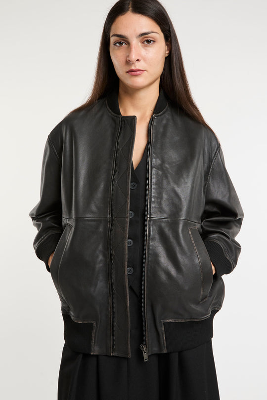 MaxMara Bomber in Nappa 8009