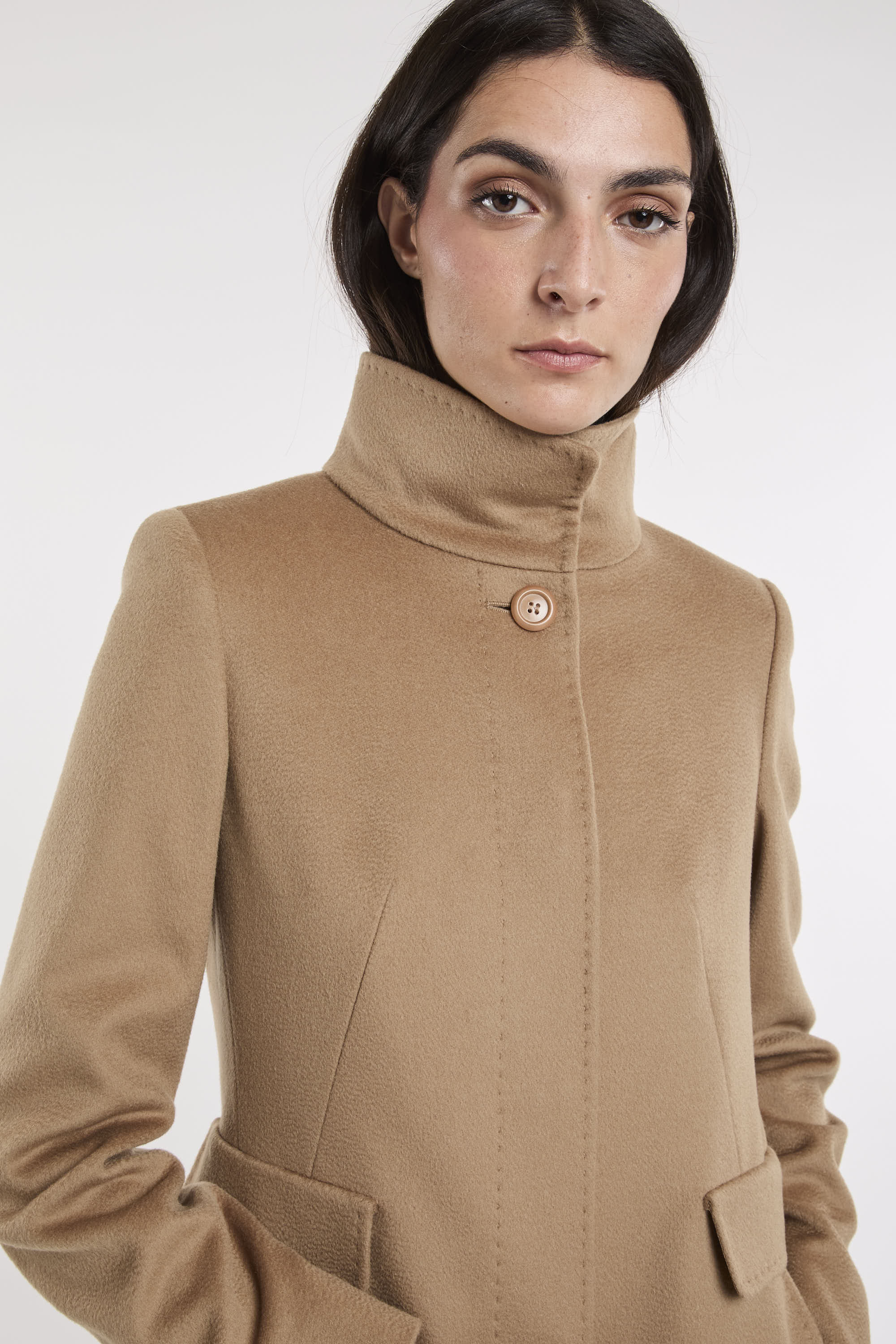 Maxmara Cappotto Agnese 6388 Cammello Donna » Miss Kiss Negozio