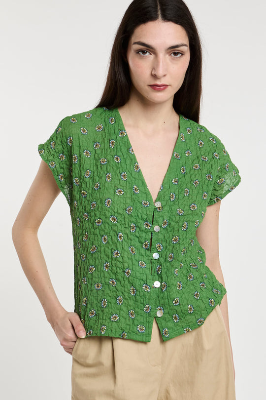 Nice Things Blusa Stampa fiore 5658