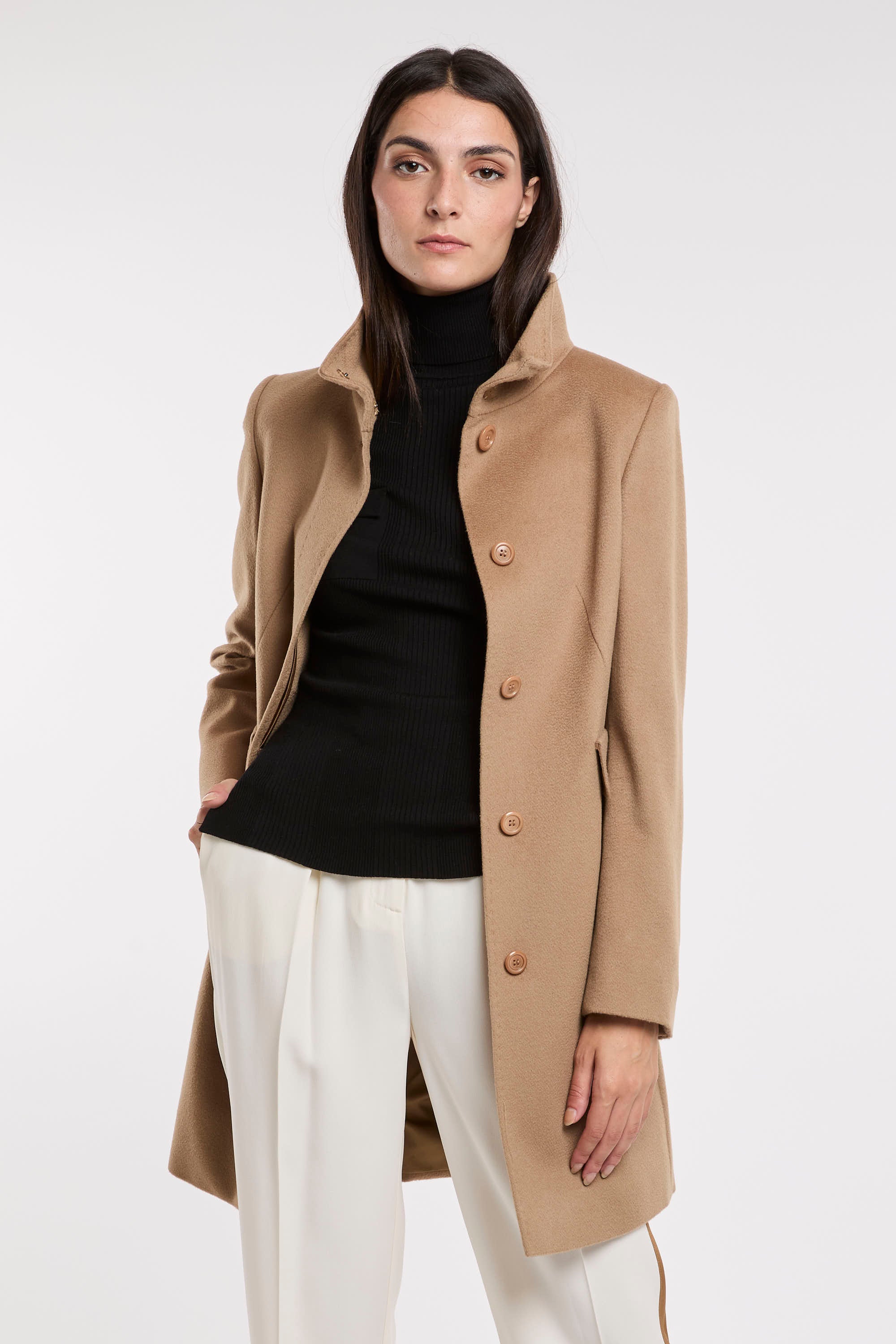 まぁ Maxmara Cappotto Agnese 6388 Cammello Donna » Miss Kiss Negozio