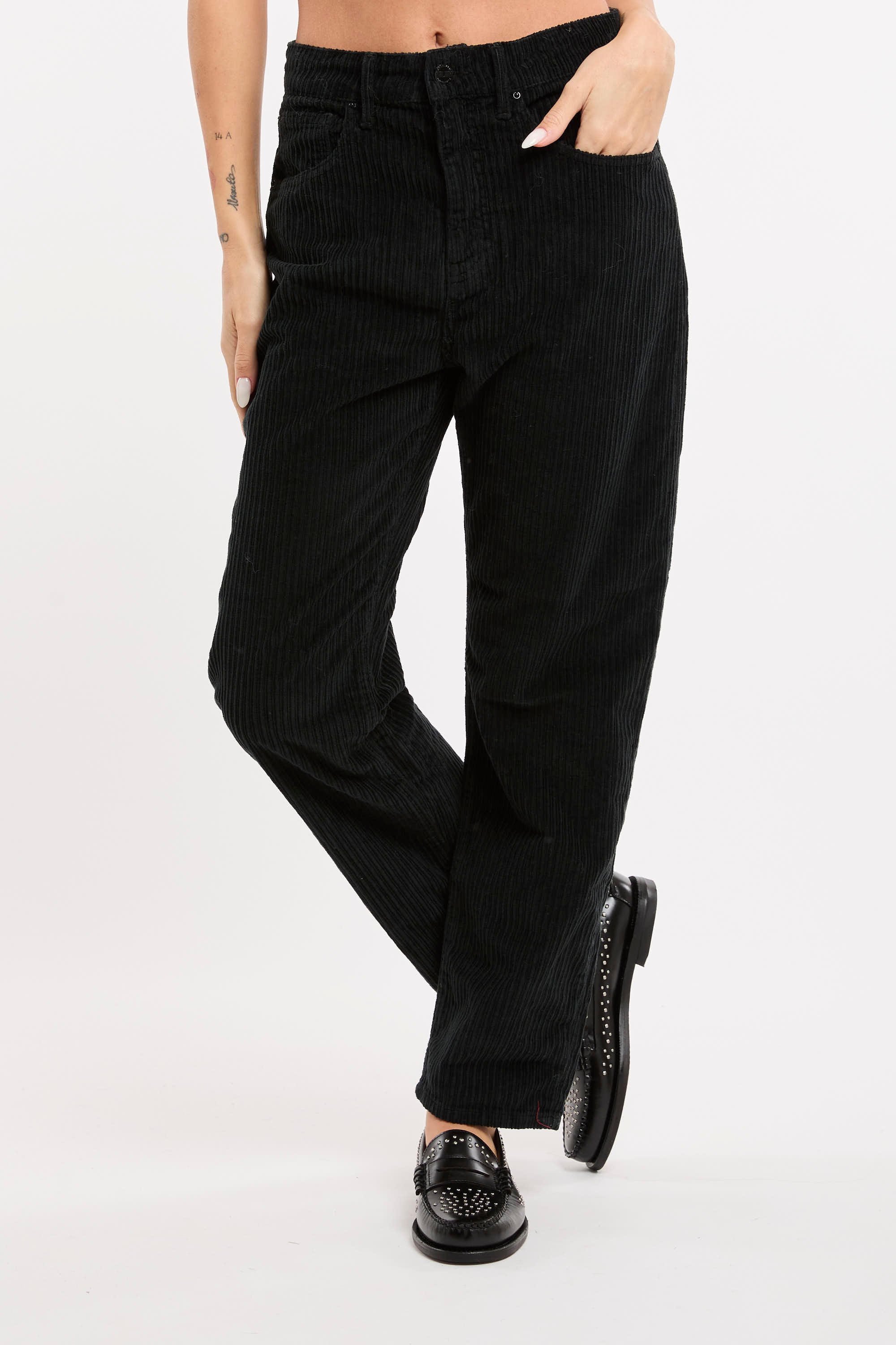 Pantalon 5 Preview Pour Femme Noir - Neuf Avec étiquettes, Taille Et Détails à Vérifier