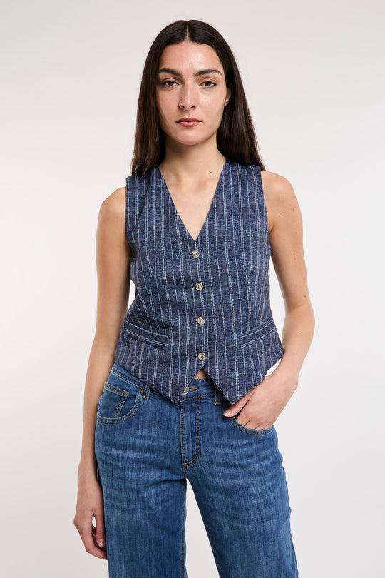 GOOD MATCH Gilet Gessato 7601