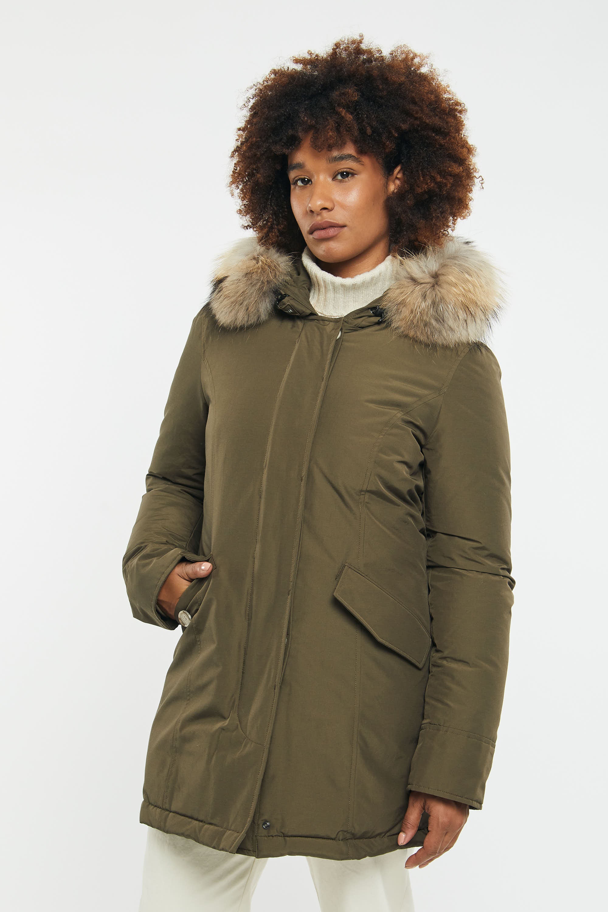 Parka verde clearance