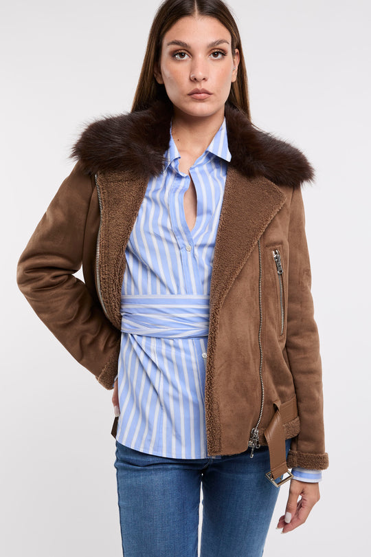 Myskin Chiodo in Eco-montone  6455A